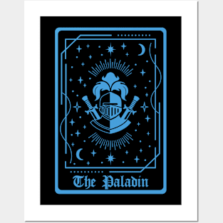 D&D Paladin Tarot Card Posters and Art